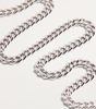 Medium Sterling Silver Curb Chain Bracelet