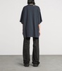 Fashion Designer Oversized T-shirt in Faded Black