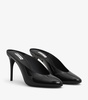 Patent Leather Decollete Mules 90