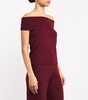 Wool-Cashmere Off-The-Shoulder Top