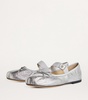 Metallic Leather Jolie Ballet Flats