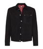 Nubuck Leather Shirt Jacket