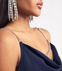 Satin Chain-Detail Maxi Dress