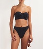 Metallic High-Rise Bikini Bottoms