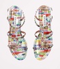 Leather Embellished Tequila Sandals