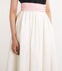 Cummerbund-Detail Gown