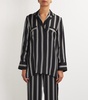 Silk-Blend Striped Lynette Shirt