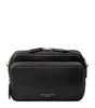 Leather Reporter East West Messenger Bag