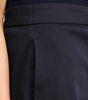 Cotton-Blend Temple Light Trousers