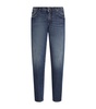 Embroidered Logo Jeans