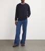 Contrast-Stitch Sweater