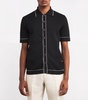 Cotton-Silk Short-Sleeve Shirt