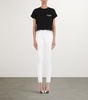 Cotton Cropped Logo T-Shirt