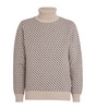 Cotton Masham Rollneck Sweater