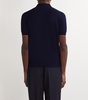 Cotton Ribbed-Trim Polo Shirt