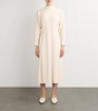 Batwing-Sleeve Midi Dress