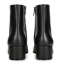 Leather Vitello Glove Ankle Boots 45