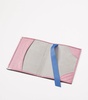 Croc-Embossed Leather Passport Cover