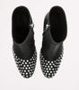 Leather Strass Heeled Boots 60