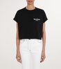 Cotton Cropped Logo T-Shirt