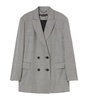 Virgin Wool Double-Breasted Calcio Blazer