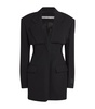 Wool Blazer Mini Dress
