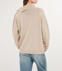 Wool-Lurex Buttoned Sweater