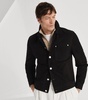 Nubuck Leather Shirt Jacket