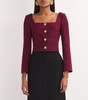 Tweed Sequin-Embellished Jacket