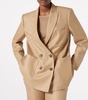 Linen Quorum Double-Breasted Blazer