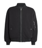 Cotton-Blend Bomber Jacket