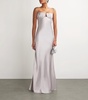 Satin Tulip Maxi Dress