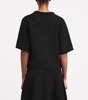 Sequinned Short-Sleeve Sweater