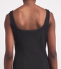 Cotton-Blend Midi Dress