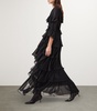 Ruffled Tiered Nat Maxi Dress