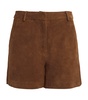 Lambskin Suede Shorts
