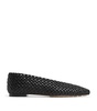Intreccio Leather Sofia Ballet Flats