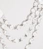White Gold and Diamond Bianca Double Loop Earring