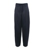 Double-Waistband Tailored Trousers