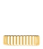Yellow Gold Quatre Grosgrain Single Clip Earring