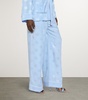 Silk Monogram Trousers