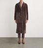 Velvet Shearling Coat