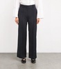 Wool-Blend Tailored Trousers