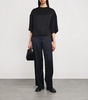 Double-Waistband Tailored Trousers