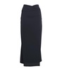 Crepe Jersey Midi Skirt