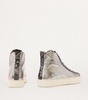Leather Tana Metallic High-Top Sneakers
