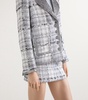 Tweed Check Mini Skirt