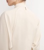 Batwing-Sleeve Midi Dress