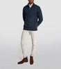 Cotton Half-Zip Sweater