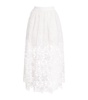Cotton Crochet Maxi Skirt